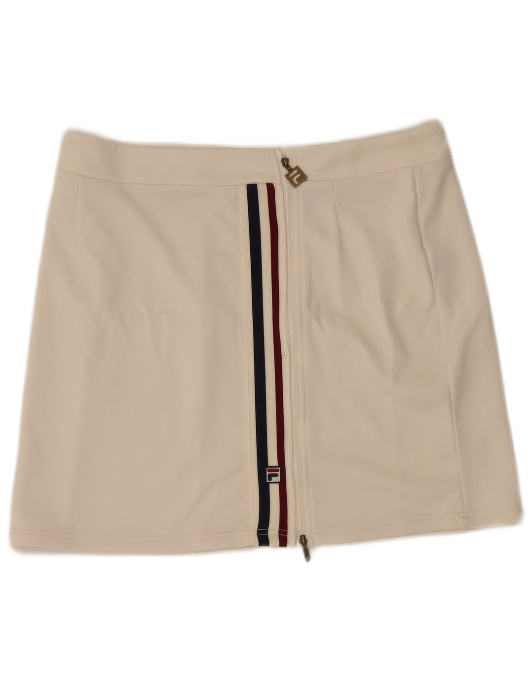 Fila Damen Minirock XL W36 Off White Polyester
