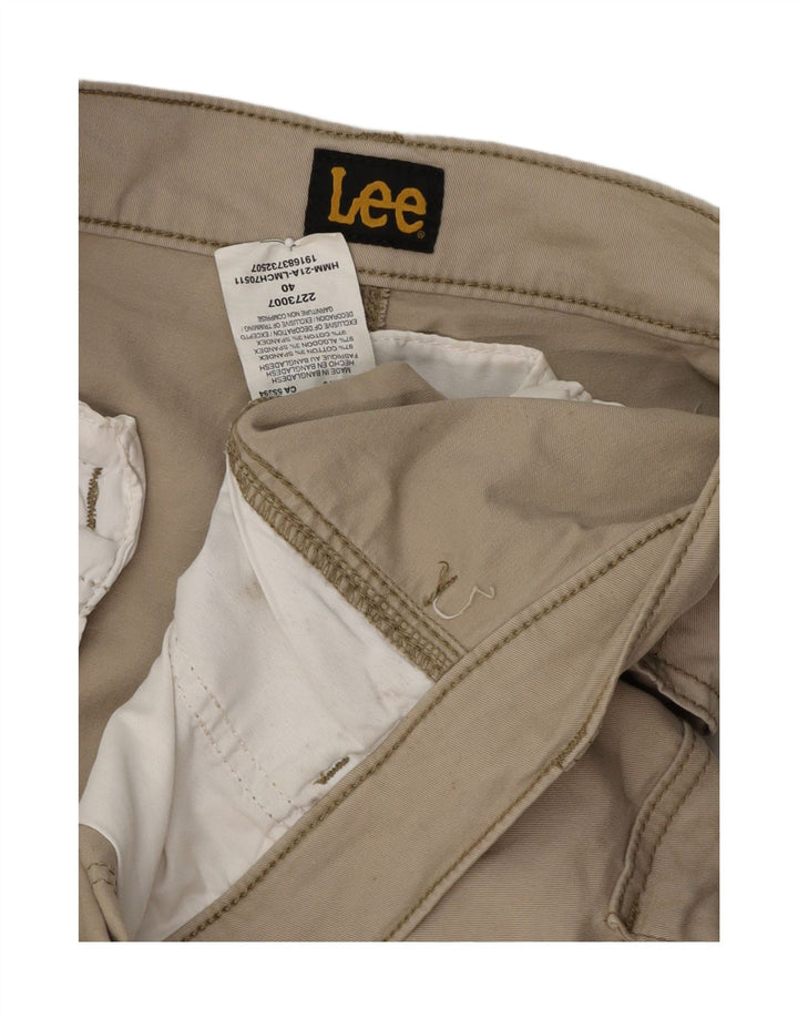 LEE Mens Cargo Shorts W40 XL  Beige Cotton Vintage Lee and Second-Hand Lee from Messina Hembry 