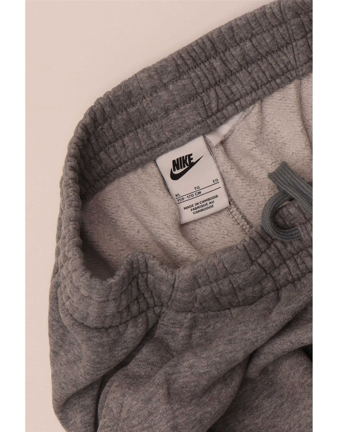 Nike Jungen-Trainingshose, Jogginghose, 13–14 Jahre, XL, Grau