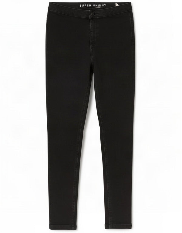 Marks & Spencer Damen Freizeithose UK 12 Medium W30 L28 Schwarz
