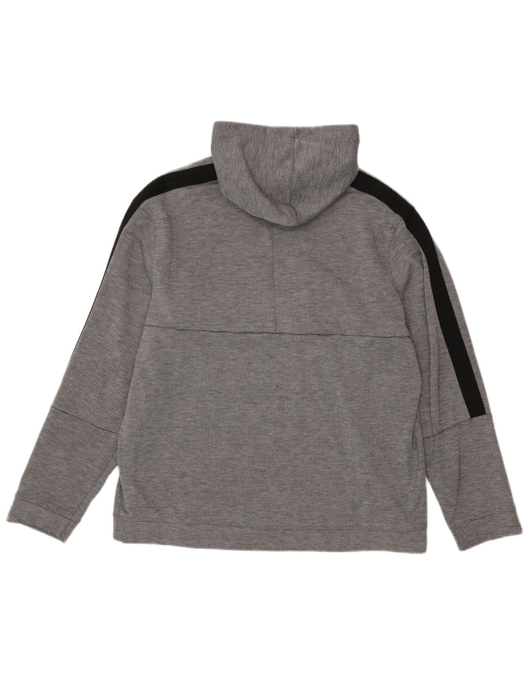 Reebok Herren Kapuzenpullover XL Grau Colourblock Polyester