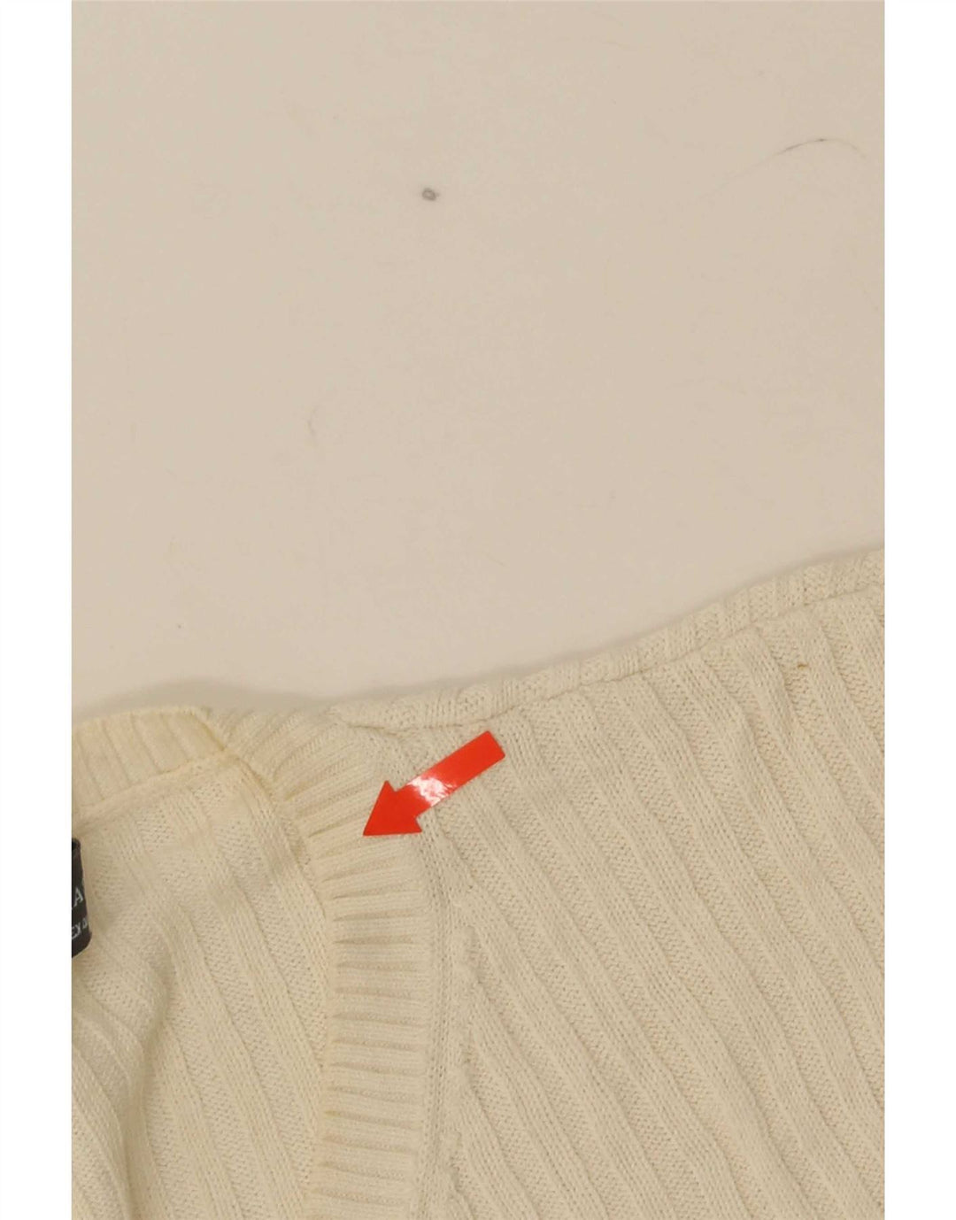 Zara Herren T-Shirt Top Large Beige Baumwolle