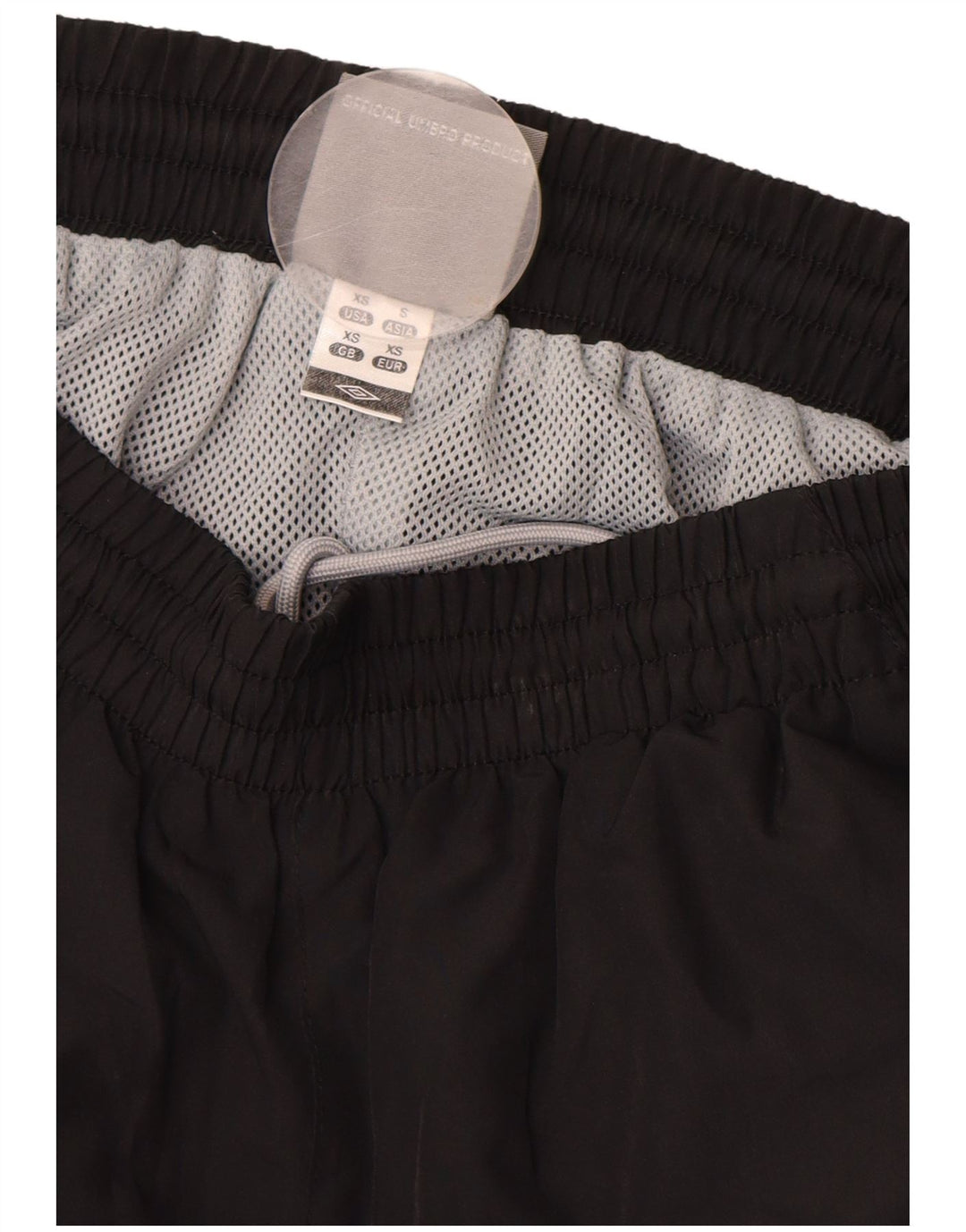 UMBRO Herren-Trainingshose, Jogginghose, XS, Schwarz, Polyester