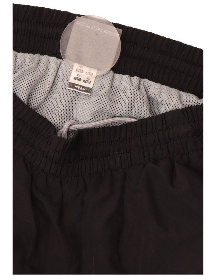 UMBRO Herren-Trainingshose, Jogginghose, XS, Schwarz, Polyester