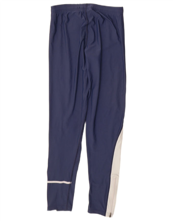 ASICS Womens Tracksuit Trousers UK 14 Medium  Navy Blue Polyamide Sports