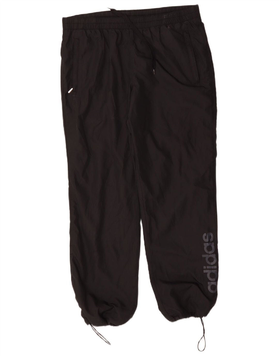 ADIDAS Herren-Trainingsanzug mit Grafik, Jogginghose, Mittelschwarz, Polyester