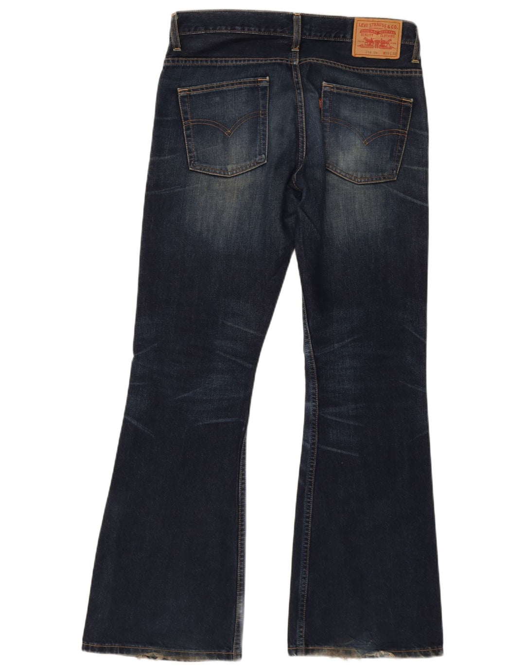 Levi's Herren 516 Bootcut Jeans W32 L32 Marineblau