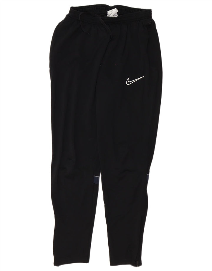 Nike Herren Dri Fit Trainingshose, groß, schwarzes Farbblock-Polyester