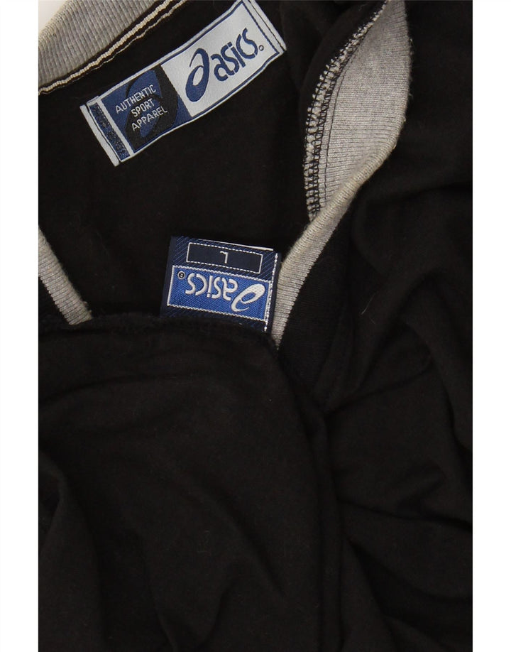 ASICS Herren T-Shirt Top Large Schwarz Baumwolle