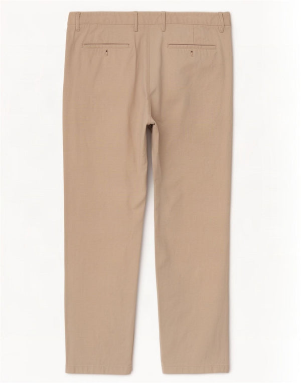 Massimo Dutti Herren-Chinohose mit normaler Passform, EU 46, XL, W36, L27, Beige