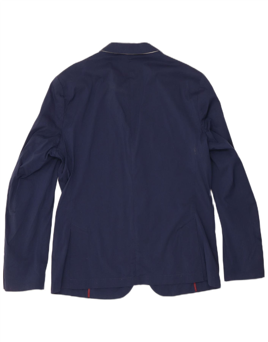 Zara Herren-Blazer mit 2 Knöpfen, EU 54, XL, Marineblau, Baumwolle