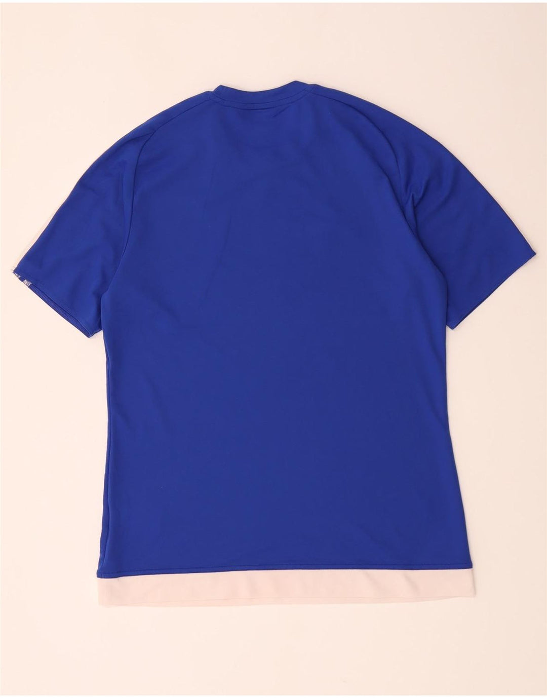 Adidas Herren Climalite T-Shirt Top Mittelblaues Polyester