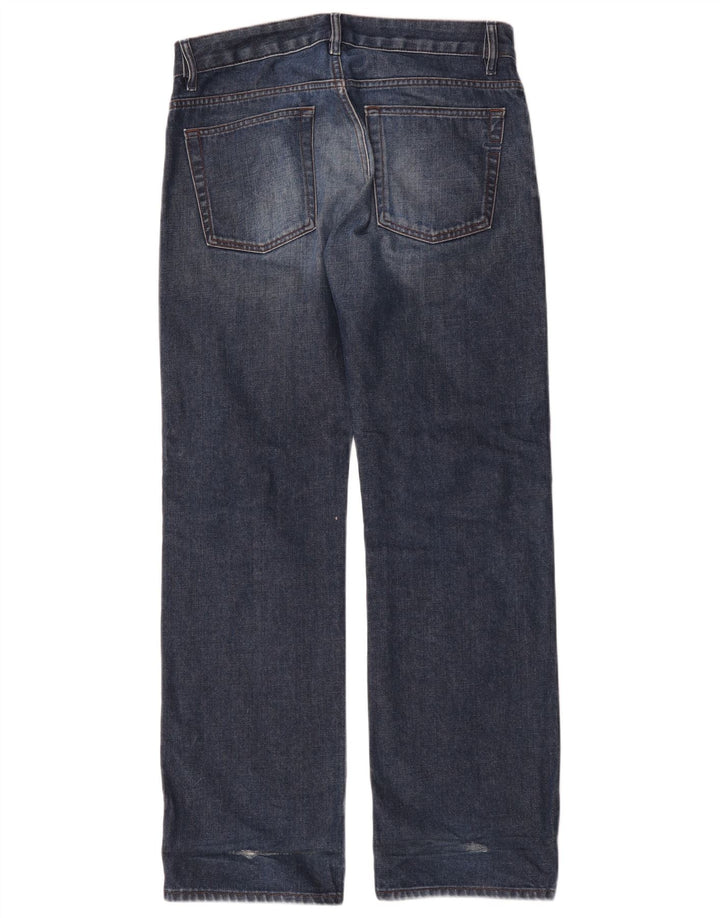 Diesel Herren Straight Jeans W31 L32 Blaue Baumwolle