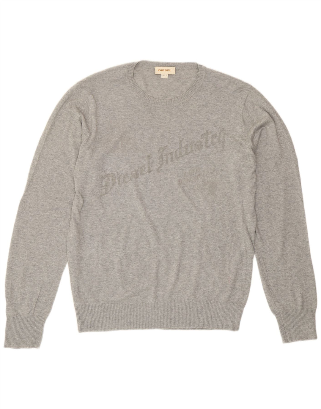 Diesel Herren Graphic Crew Neck Pullover Pullover XL Grau