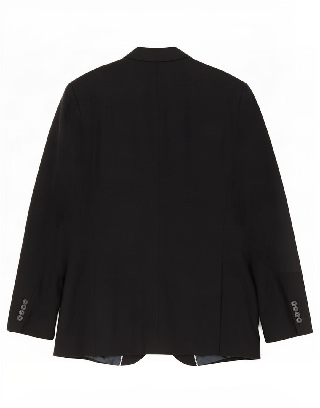 Marks & Spencer Herren-Blazer mit 2 Knöpfen, UK 38, mittelschwarze Wolle