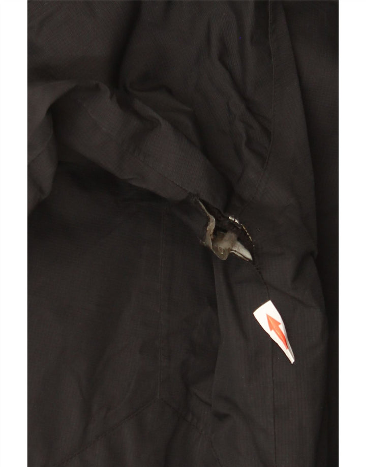 Mountain Warehouse Herren-Regenjacke mit Kapuze, UK 38, Mittelschwarzes Nylon