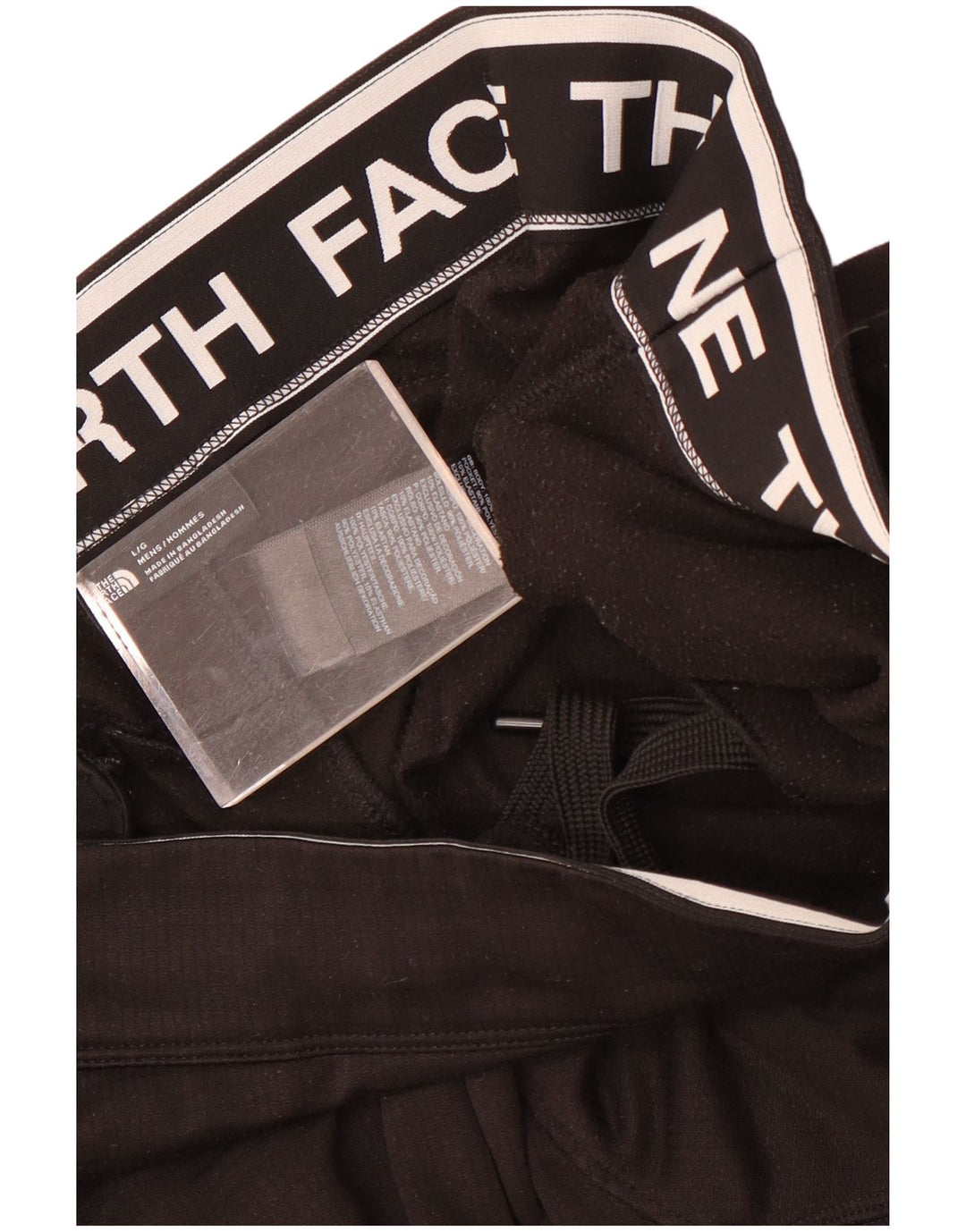 The North Face Herren-Trainingsanzug mit Grafik, Jogginghose, Größe L, Schwarz