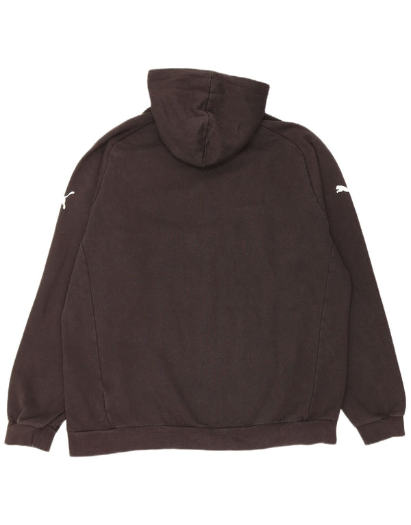 Puma Herren Kapuzenpullover 2XL Schwarz Baumwolle