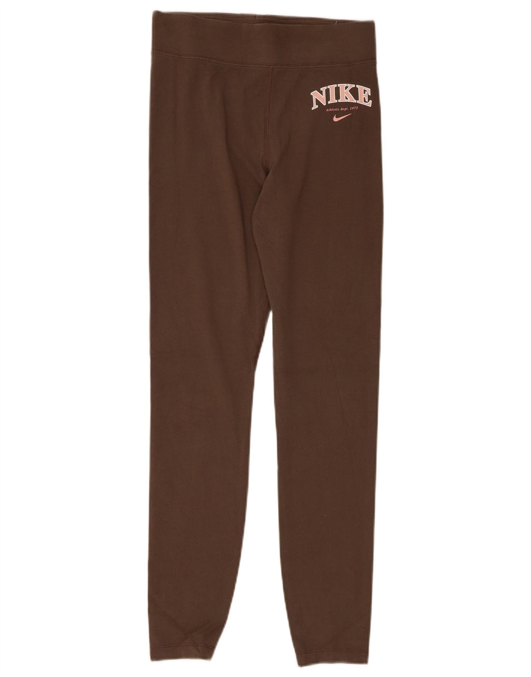 NIKE Damen Graphic Leggings UK 10 Small Graue Baumwolle