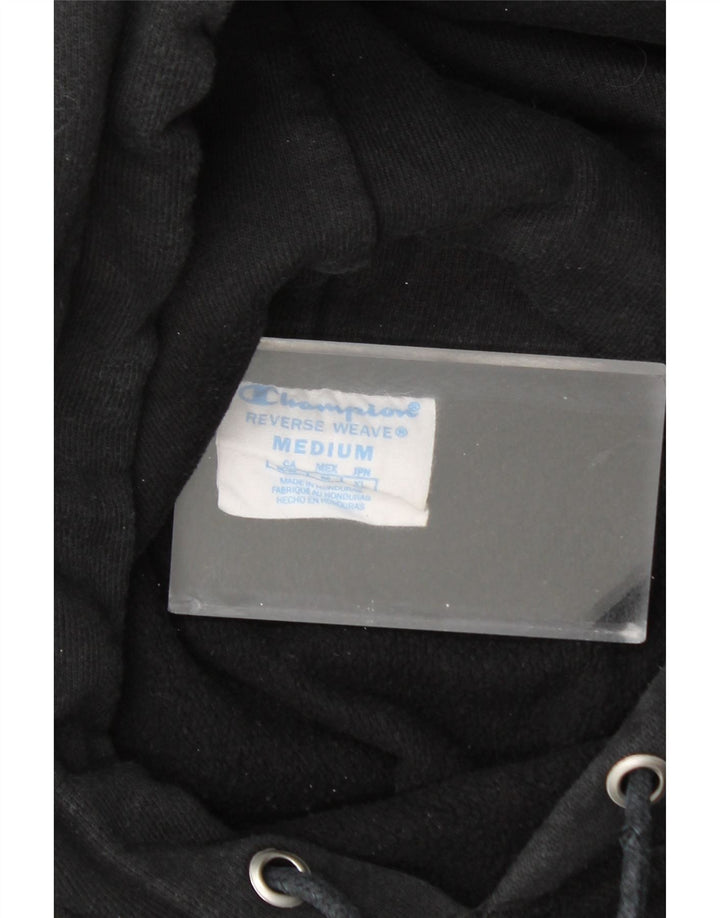 Champion Herren-Kapuzenpullover aus mittelschwarzer Baumwolle