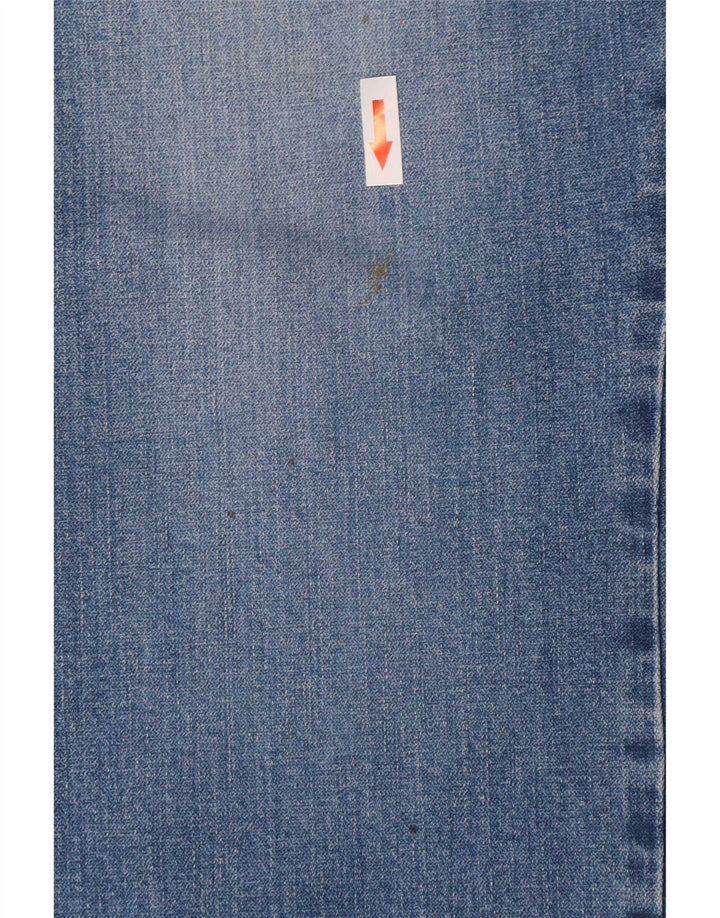 Wrangler Herren Texas Slim Jeans W35 L29 Blaue Baumwolle