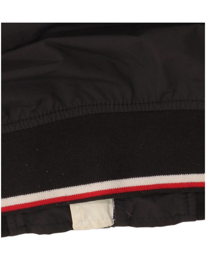 Tommy Hilfiger Herren Bomberjacke UK 40 Large Graues Nylon