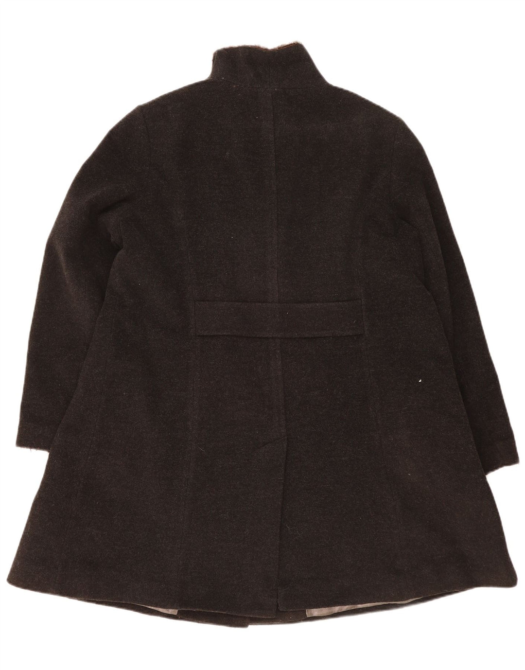 WINDSMOOR Womens Overcoat UK 20 2XL Grey Wool