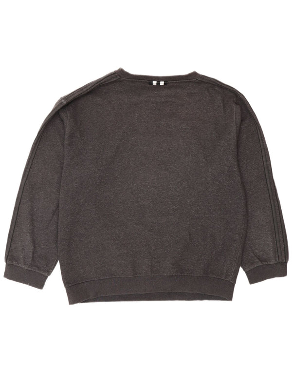 Adidas Herren Sweatshirt Pullover XL Grau Baumwolle