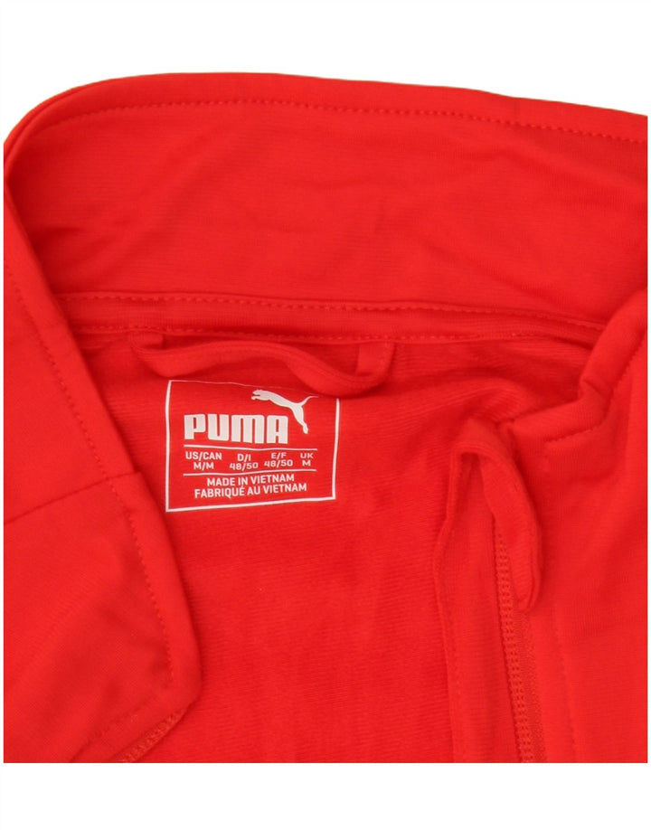 Puma Herren Trainingsanzug Top Jacke Mittelrot