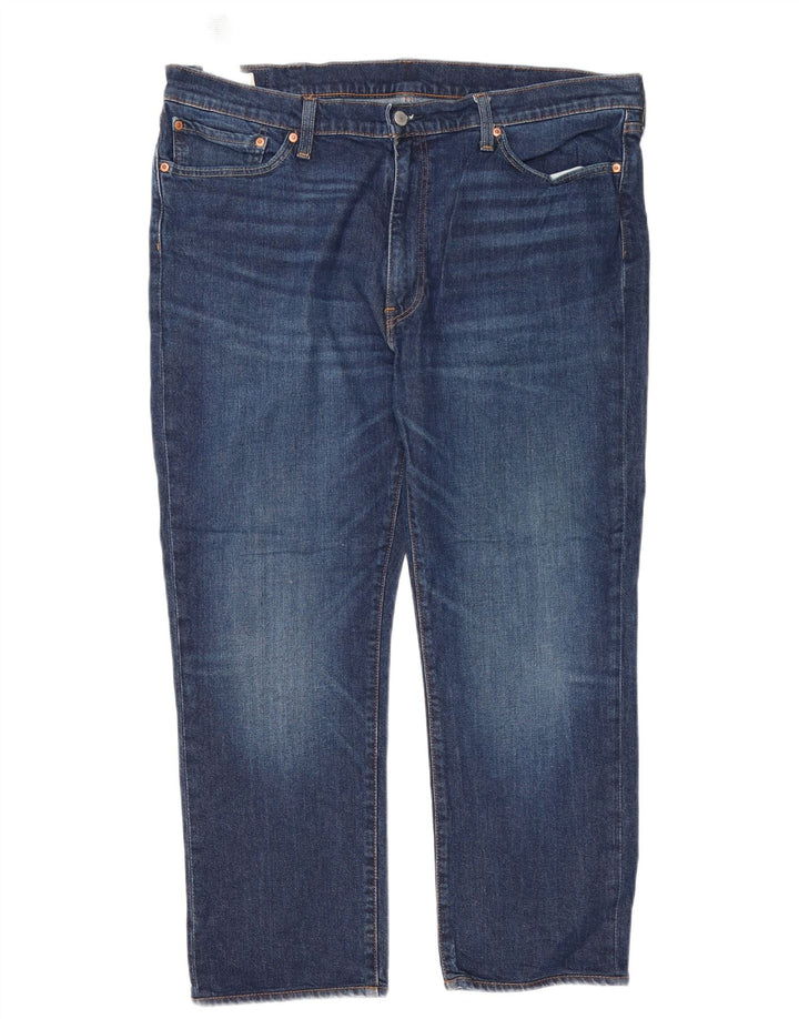Levi's Herren 514 Straight Jeans W40 L30 Marineblau Baumwolle