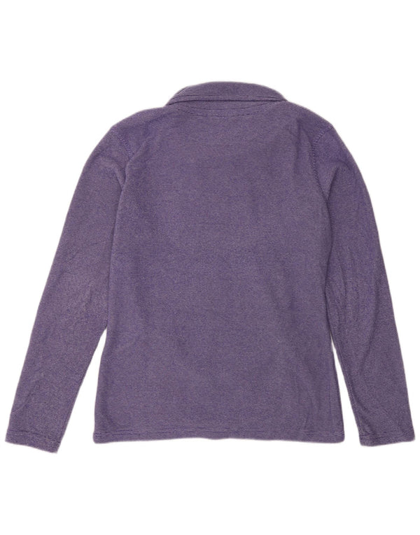 Mountain Warehouse Damen-Fleecepullover UK 10 Small Lila Nadelstreifen