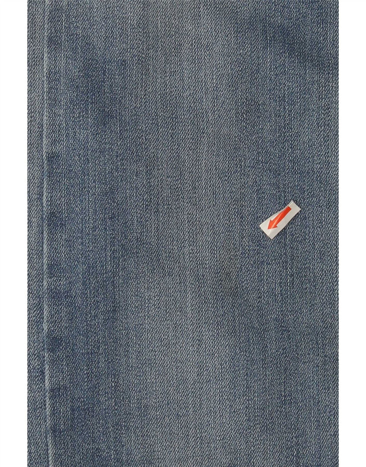Levi's Herren 513 Straight Jeans W32 L28 Blaue Baumwolle