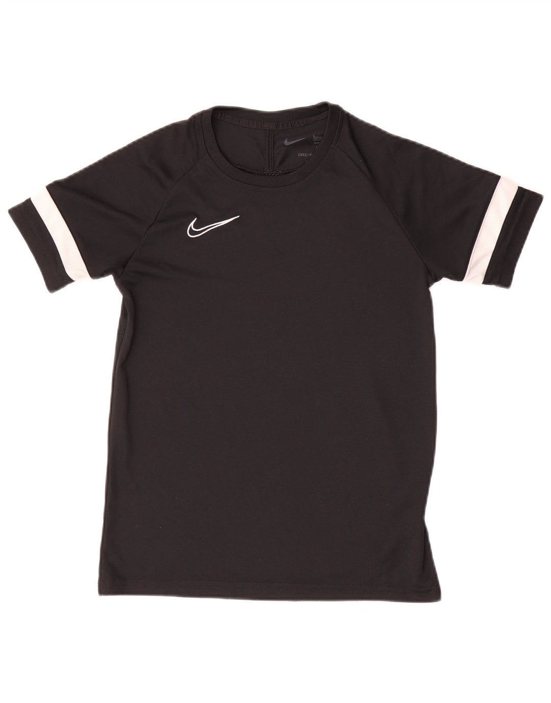 Nike Dri Fit T-Shirt für Jungen, 12–13 Jahre, Größe L, Schwarz, Colourblock-Polyester
