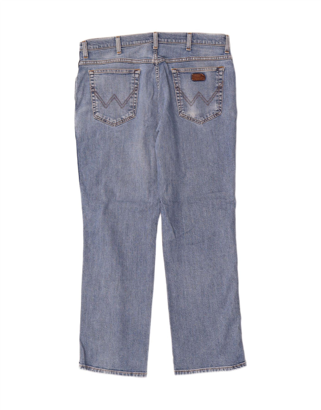 Wrangler Herren Texas Stretch Straight Jeans W36 L30 Blaue Baumwolle