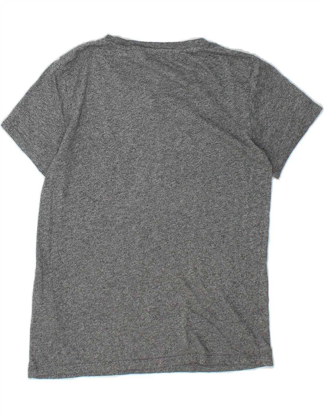 LEVI'S Womens Graphic T-Shirt Top UK 12 Medium Grey Flecked Cotton Vintage Levi's and Second-Hand Levi's from Messina Hembry 