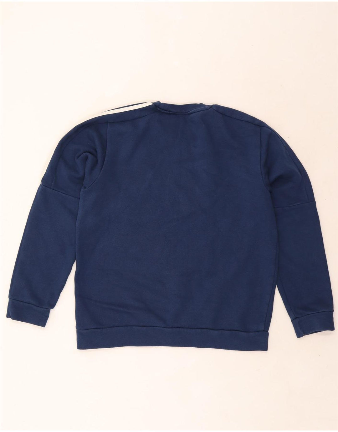 Adidas Herren Sweatshirt Pullover Small Marineblau Baumwolle