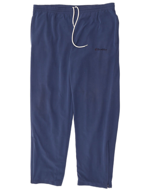 Lotto Mens Tracksuit Trousers UK 40/42 Large Blue Polyester