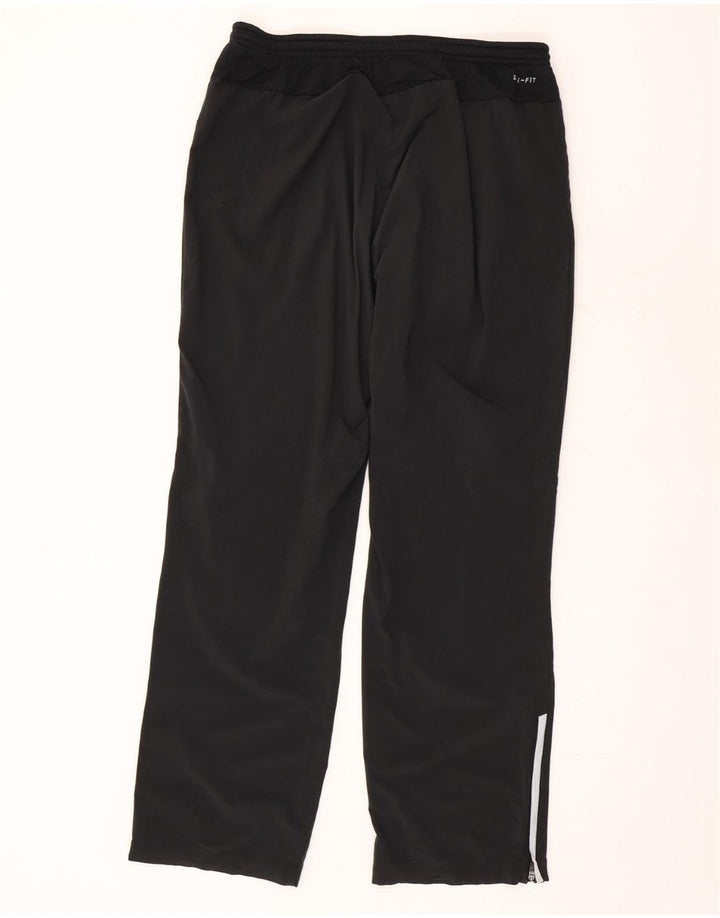 Nike Herren-Trainingshose, groß, aus schwarzem Polyester