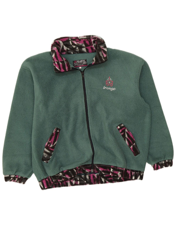 Malden Herren Polartec Fleecejacke UK 42 XL Grün Farbblock