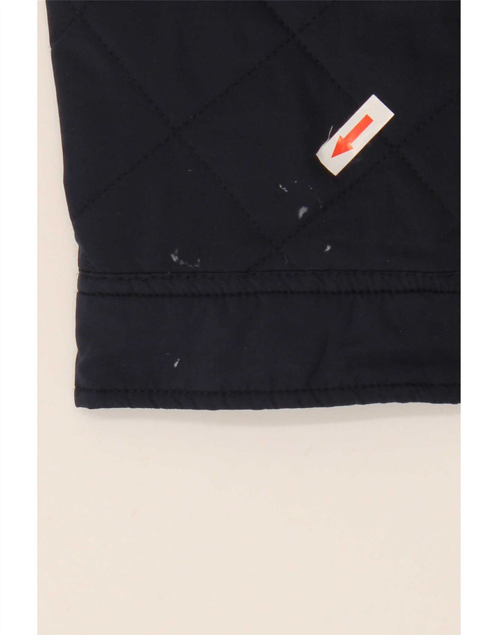 Gant Herren Steppjacke UK 42 XL Marineblau Polyester