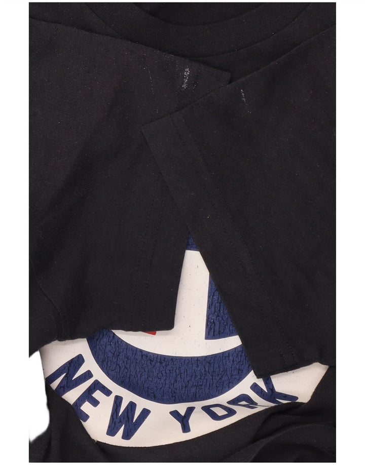 Champion Herren-T-Shirt mit Grafik, mittelgroß, Marineblau