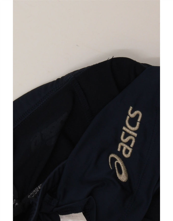 Asics Damen Skort UK 12 Medium Marineblau Polyester