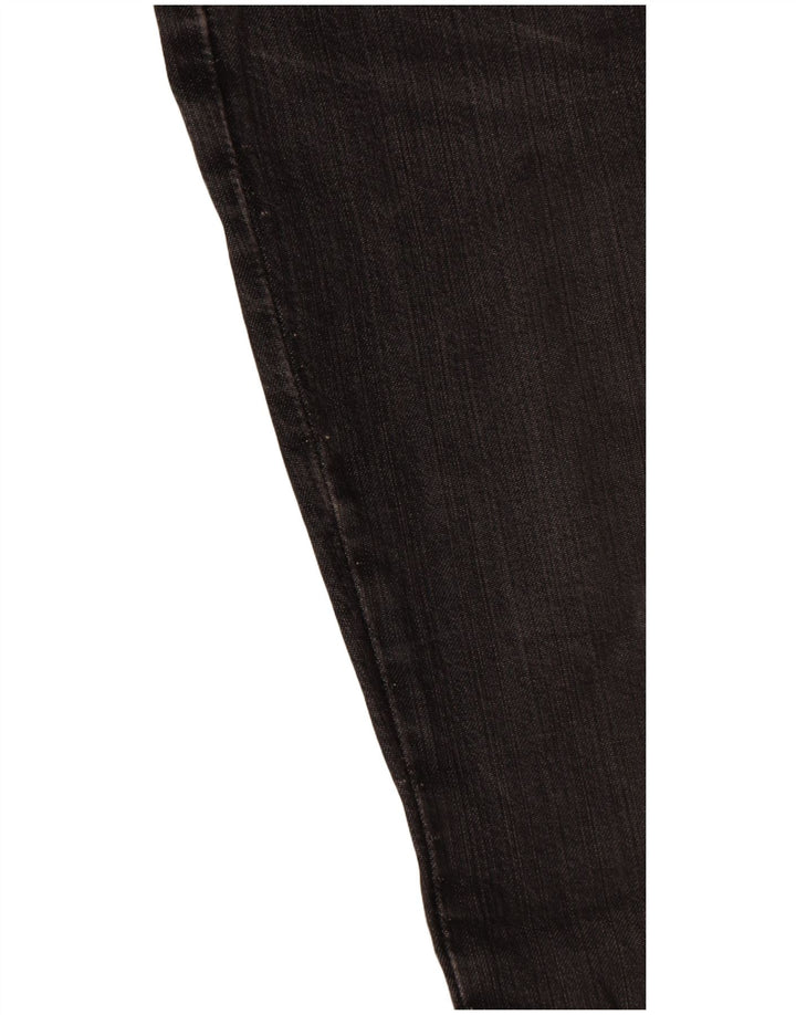 Levi's Damen Straight Jeans W28 L28 Schwarze Baumwolle