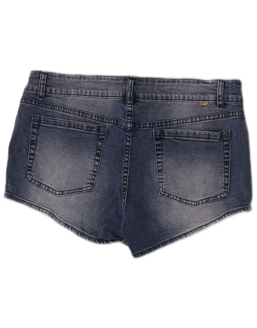 O'Neill Damen Jeansshorts W31 mittelblaue Baumwolle