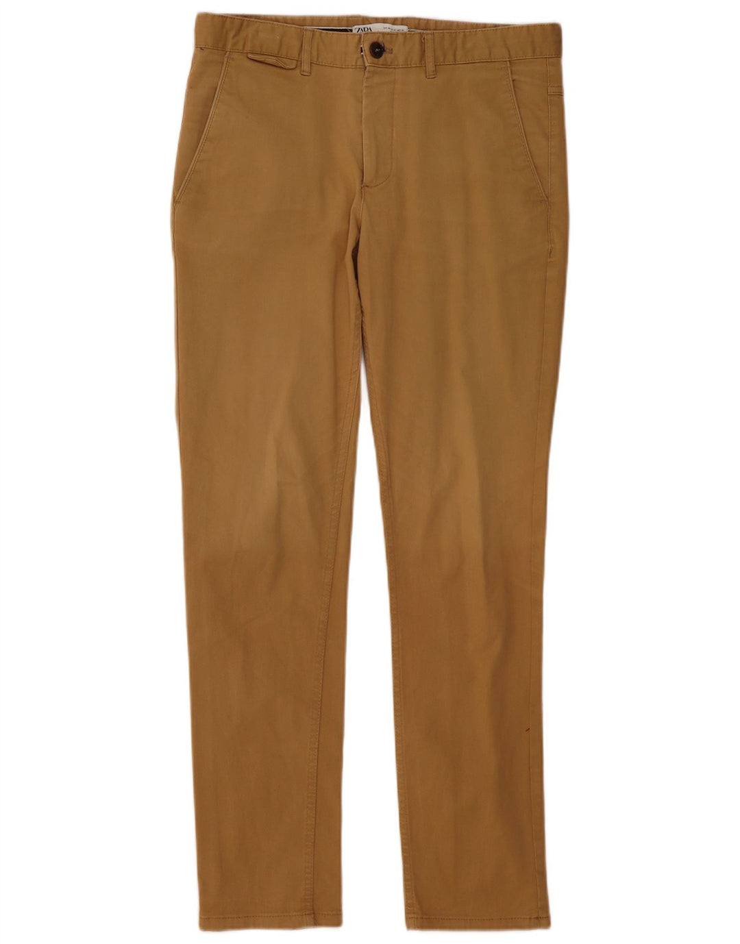 Zara Slim Chino-Hose für Herren, EU 40, M, W31, L31, Beige