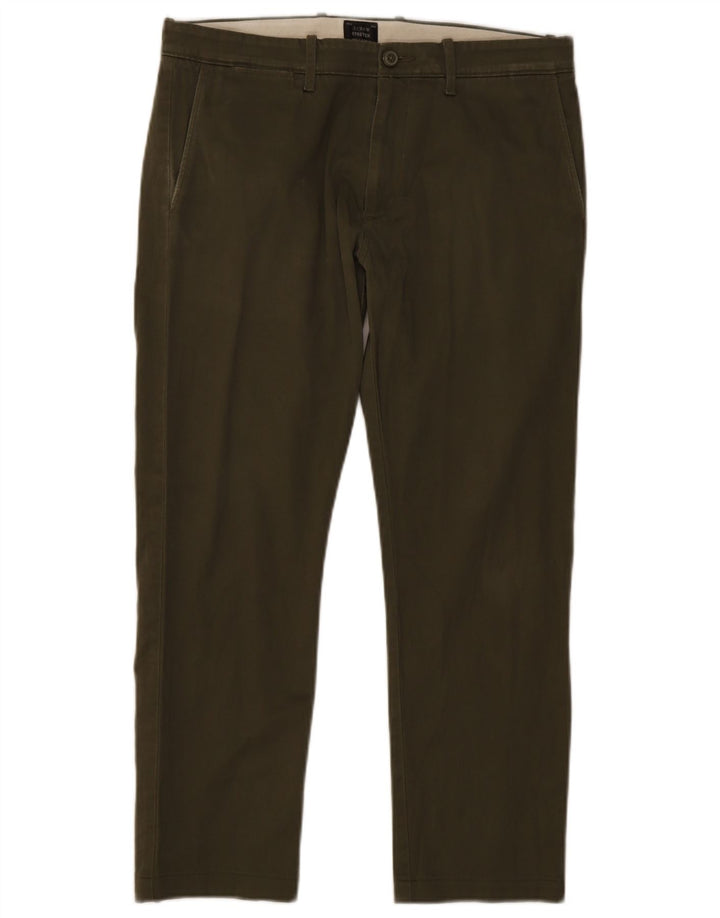 J. Crew Gerade Chinohose für Herren, W32, L25, Khaki