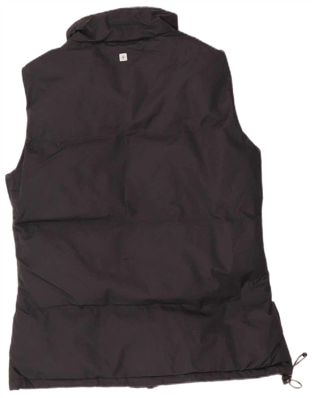 Mountain Warehouse Damen-Übergröße, wattierte Weste, UK 10, Größe S, Schwarz