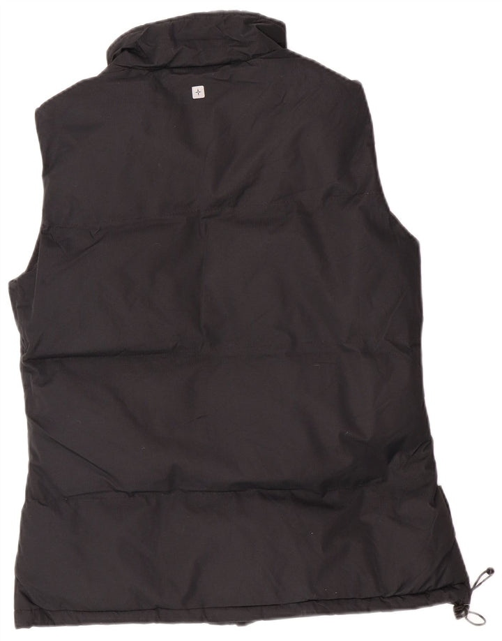 Mountain Warehouse Damen-Übergröße, wattierte Weste, UK 10, Größe S, Schwarz