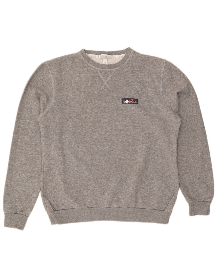 Ellesse Damen Sweatshirt Pullover UK 18 XL Grau Baumwolle