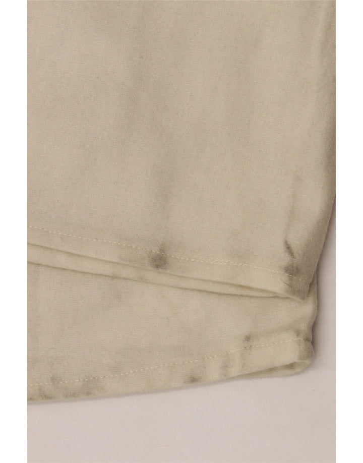 VINTAGE Damen Bootcut Freizeithose W30 L34 Beige